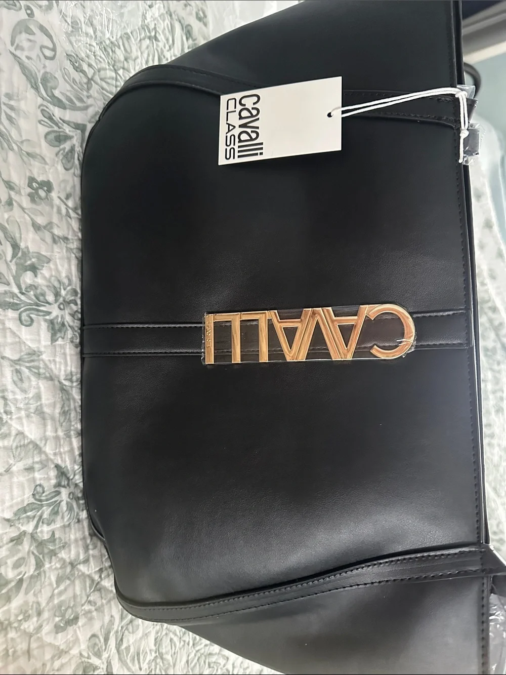 Roberto Cavalli Black with Gold Hardware - Picture 2 of 5